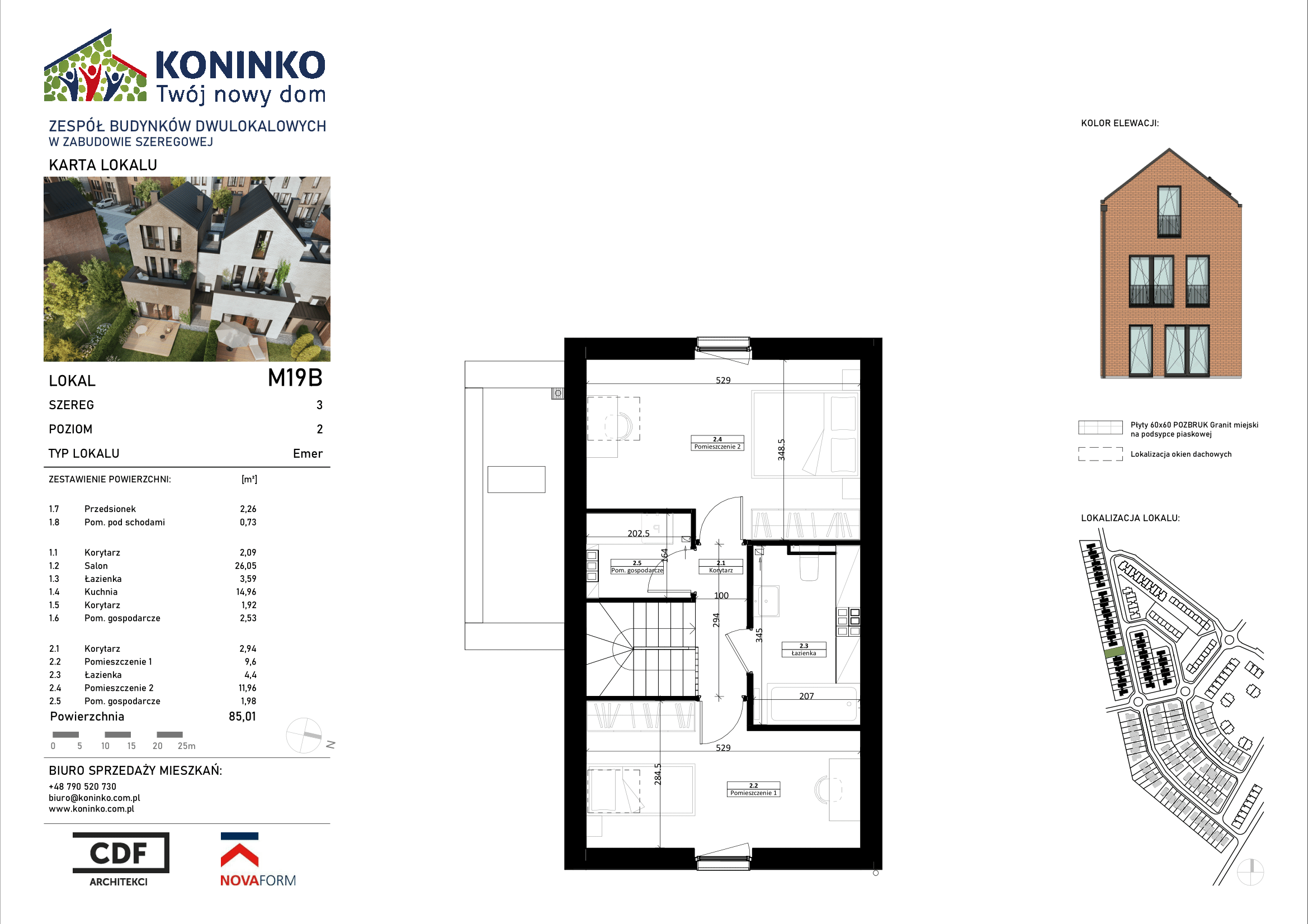 Plan piętra osiedle-koninko-m19b-poziom2 19.B Koninko